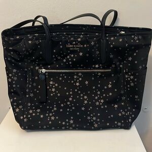 Kate Spade Chelsea Black Star Tote